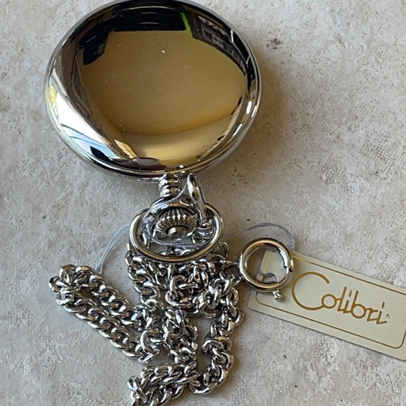 colibri Accessories Colibri Pocket Watch Battery Wdate Silver And